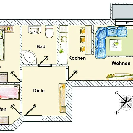Lägenhet Brise Haus 